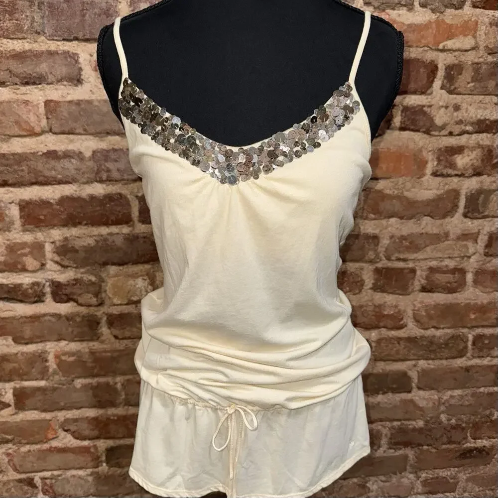 *Abercrombie & Fitch Y2K Jean & Top 2 Pc Bundle* Sz 6 32x30 & M Tank EUC Curated - Picture 11 of 16